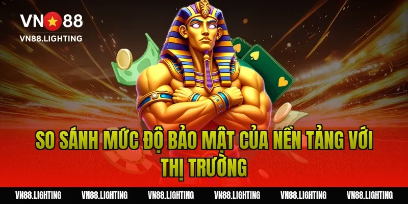 Quyền riêng tư VN88 – Cam kết bảo vệ dữ liệu người dùng 7 So sánh mức độ bảo mật của nền tảng với thị trường